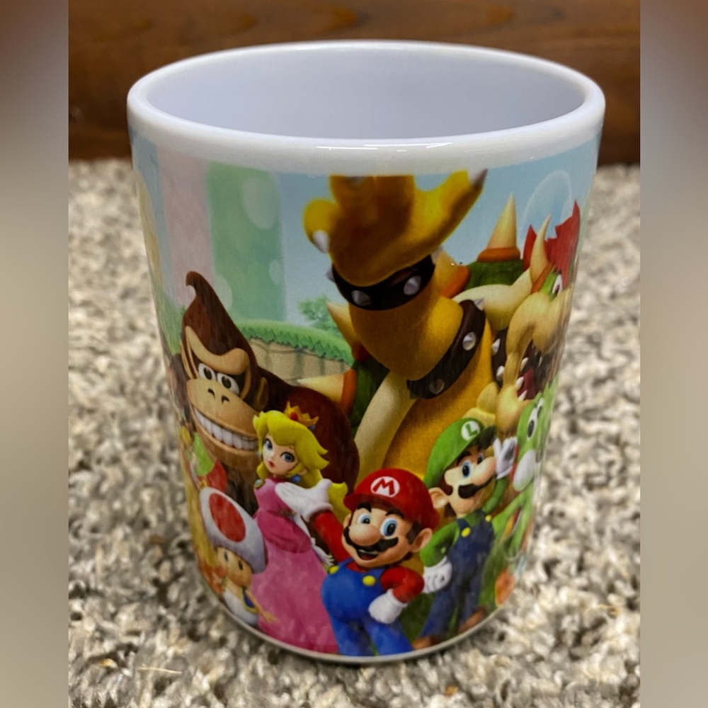 Super Mario Mushroom Kingdom Mug - 11 oz. Ceramic Mug